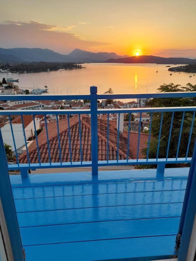 Appartement Veranda Blue - Poros à Poros Town Extérieur photo